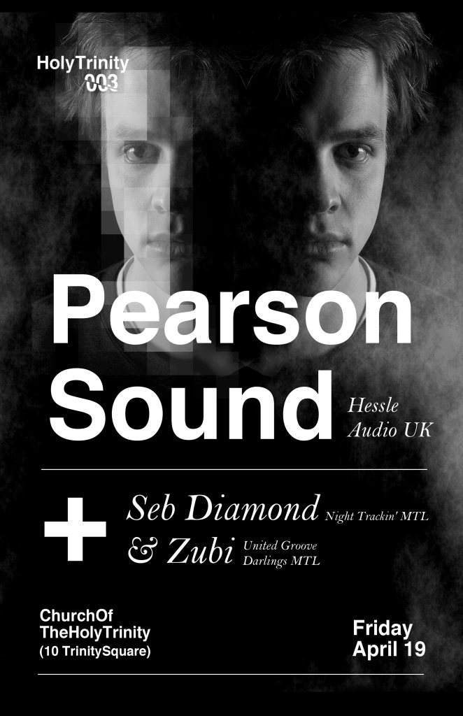 Holytrinity 003 // Pearson Sound, Zubi & Seb Diamond - Página frontal