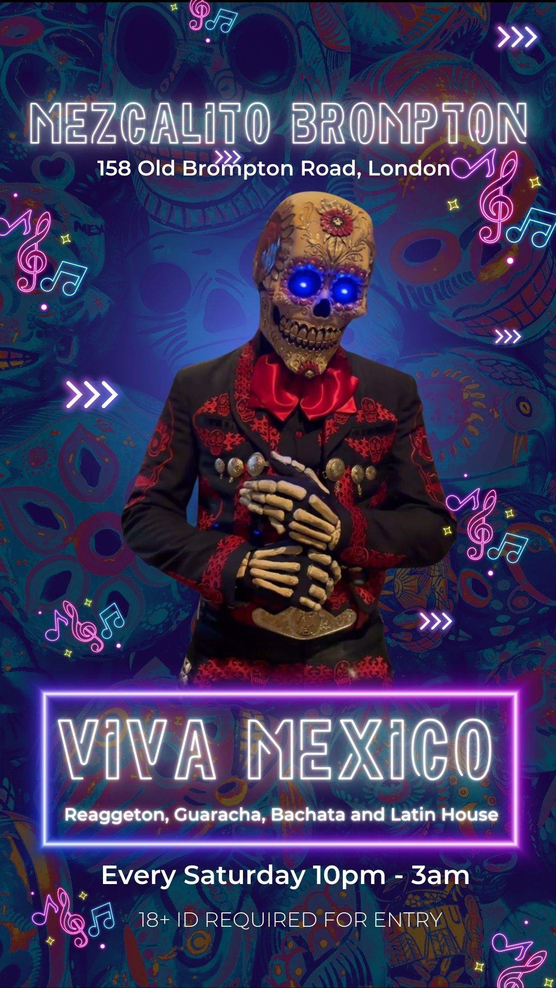 Viva Mexico (Reaggeton / Dembow) - フライヤー表
