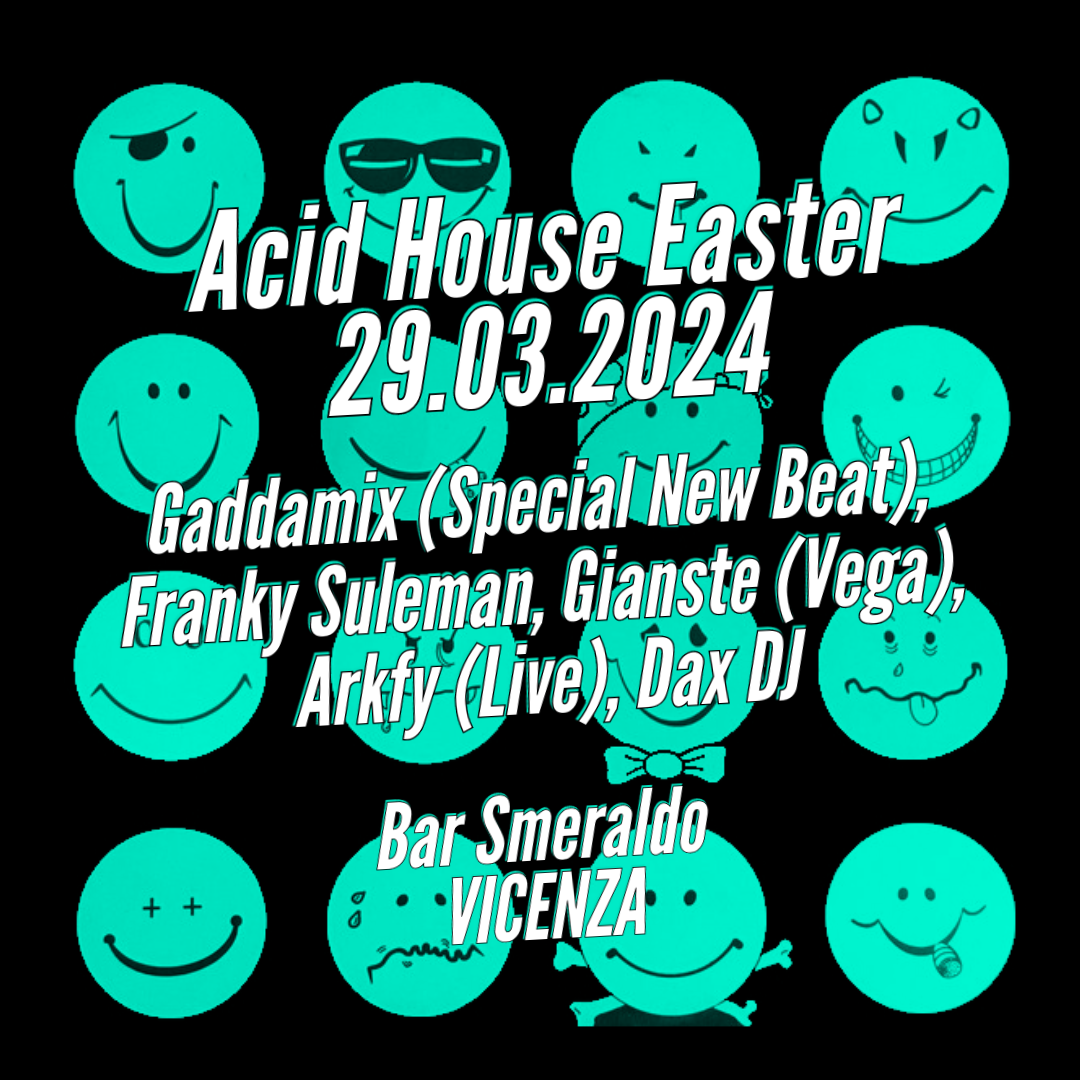 Acid House Easter - Página frontal