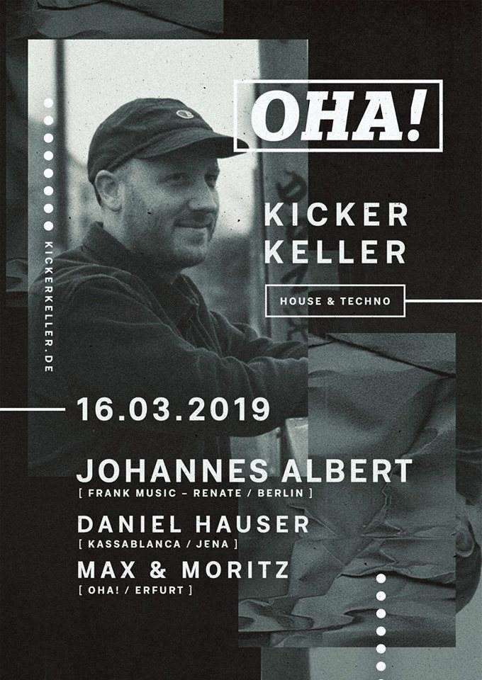 OHA! with Johannes Albert, Daniel Hauser und Max & Moritz - Página frontal