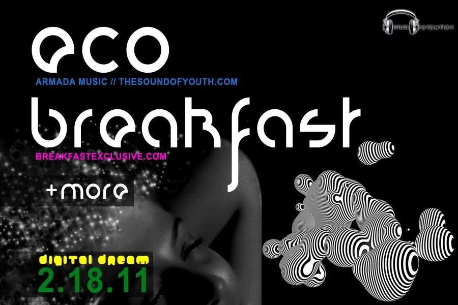 Digital Distortion presents: Eco & Breakfast - Página trasera
