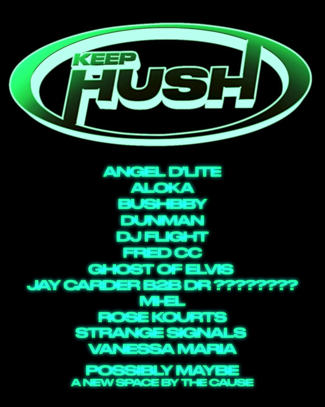 Keep Hush Day Festival 2.0 at The Cause, London