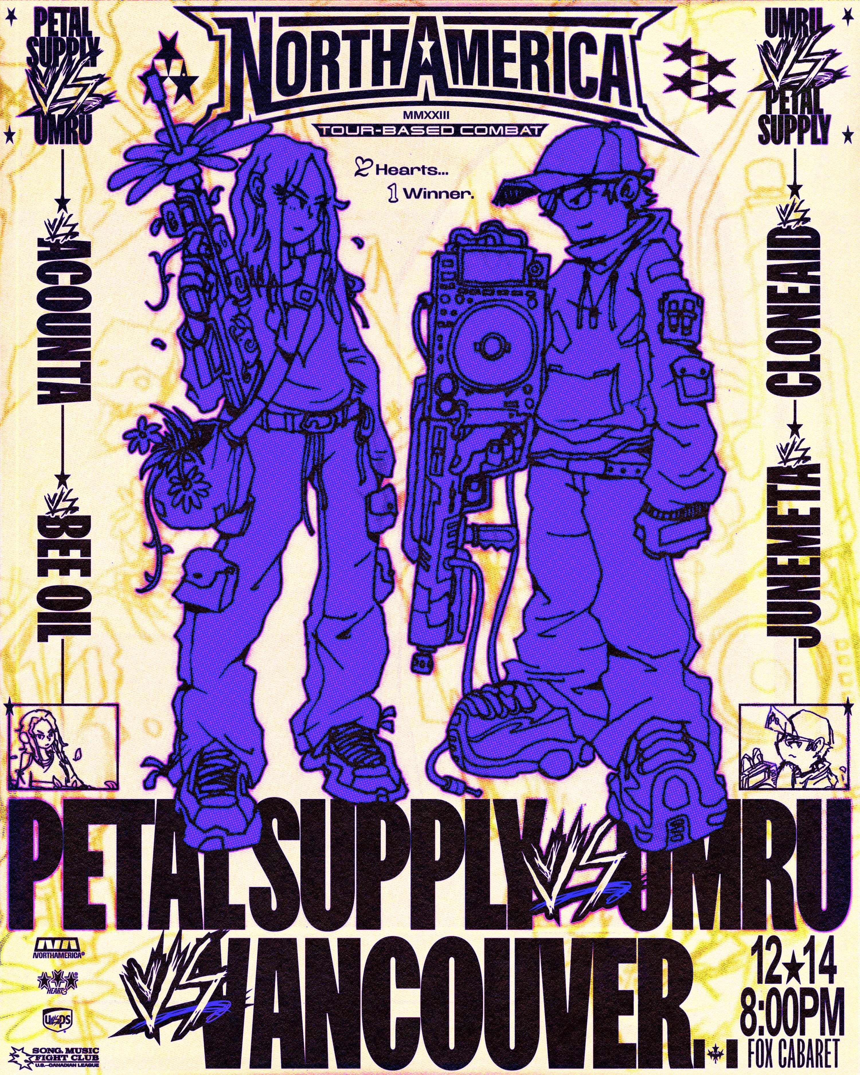 umru ᴠs Petal Supply: Tour-Based Combatᴺᴬ - Página frontal