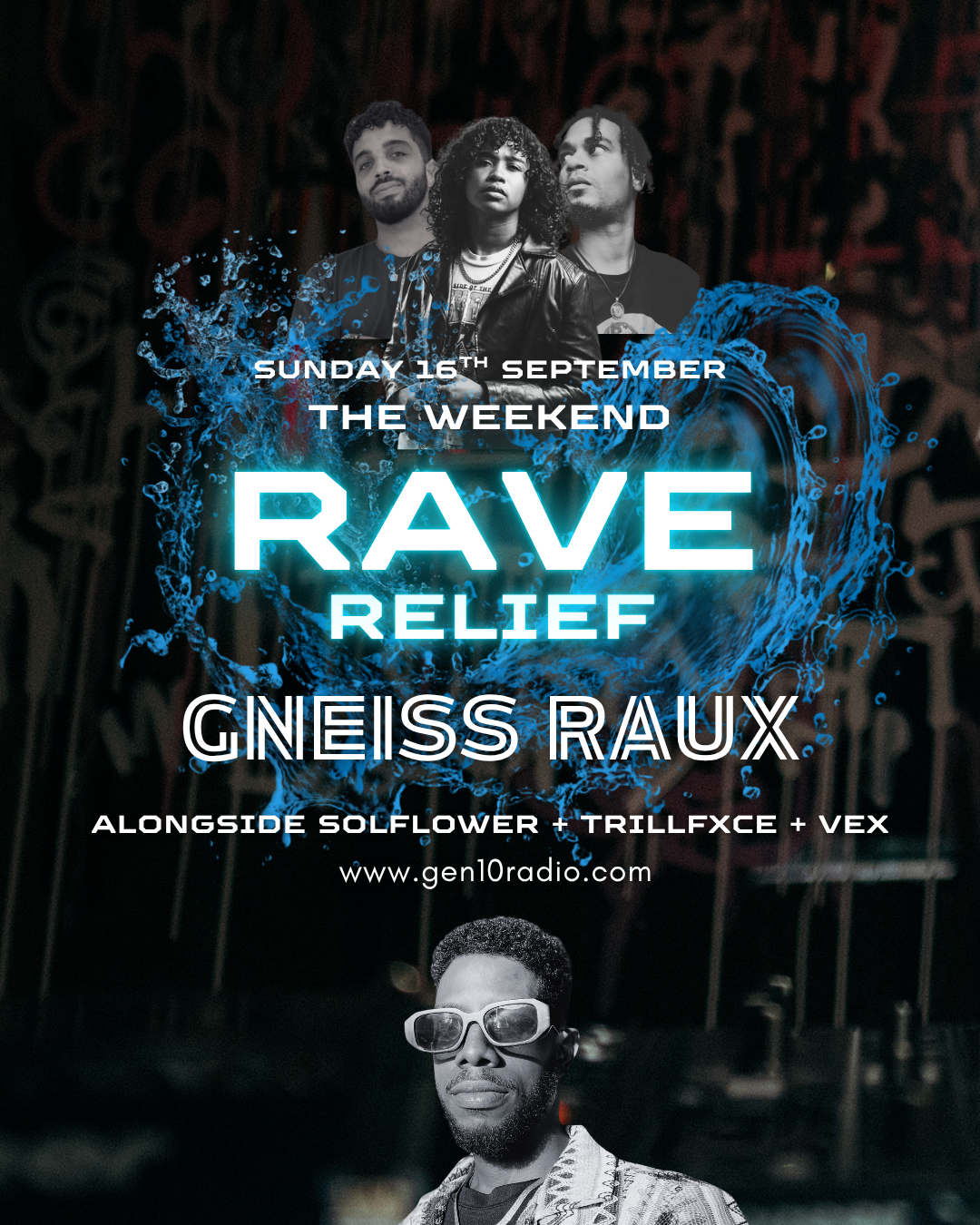 The Weekend Rave Relief at TBA - Gen10 Radio Studio, Trinidad and Tobago