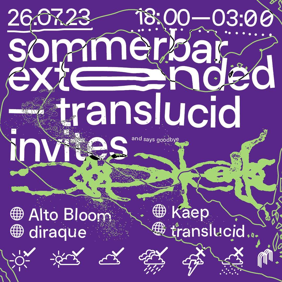 sommerbar extended — Translucid invites - Página frontal