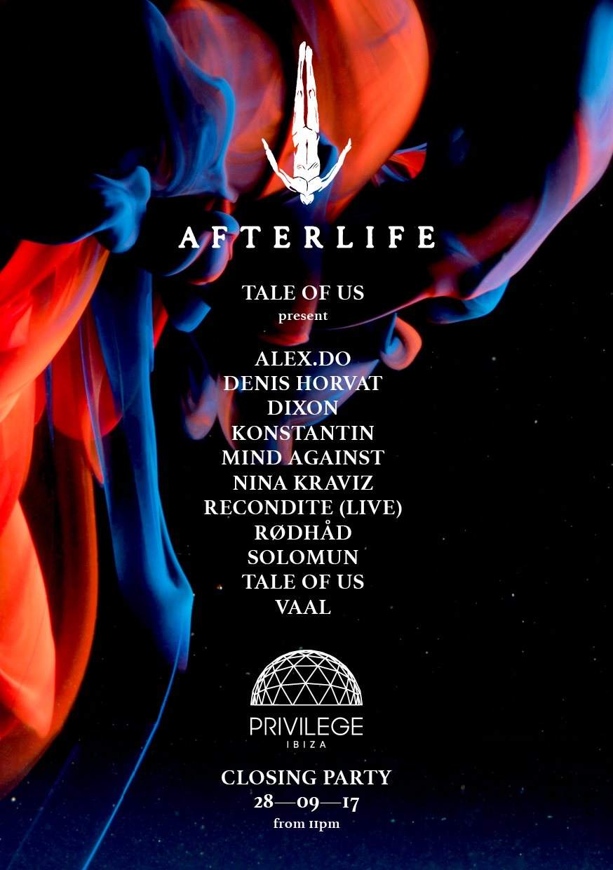 Afterlife x PRIVILEGE Closing 28th Sept - Página frontal