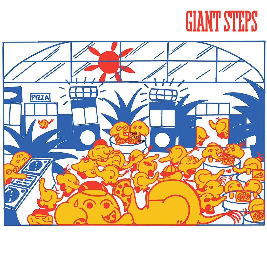 GIANT STEPS - フライヤー裏