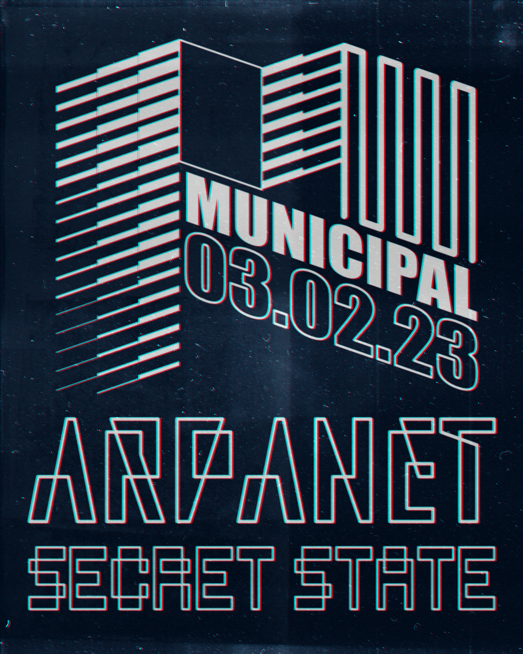 Municipal: Arpanet + SECRET STATE - Página frontal