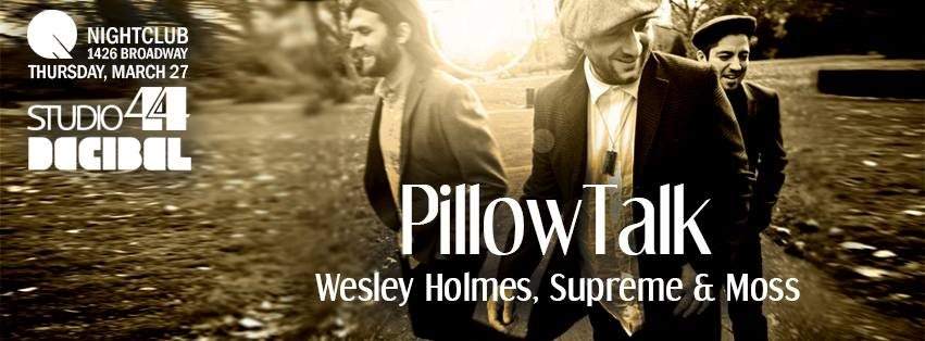 Pillowtalk with Wesley Holmes, Supreme & Moss - Página frontal