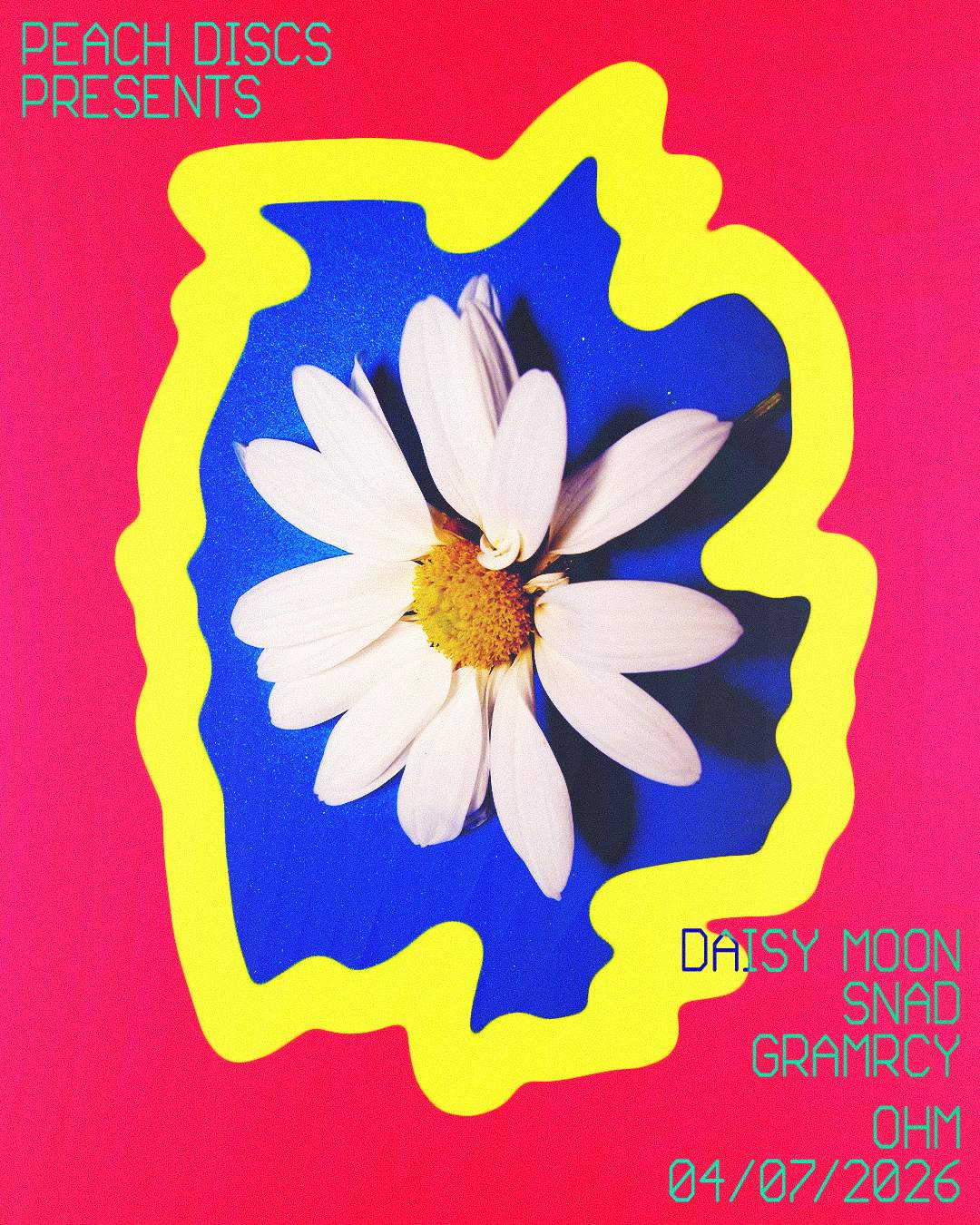 Peach Discs presents: Daisy Moon, Snad & Gramrcy at OHM, Berlin