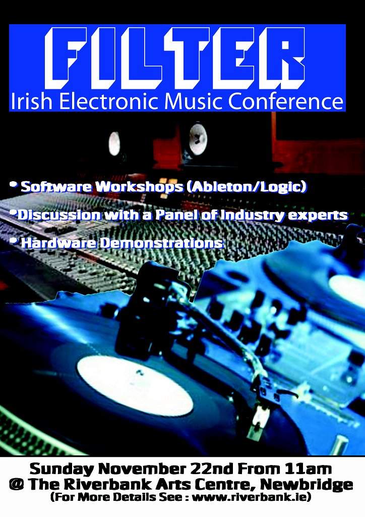 Filter - Irish Electronic Music Conference - Página frontal