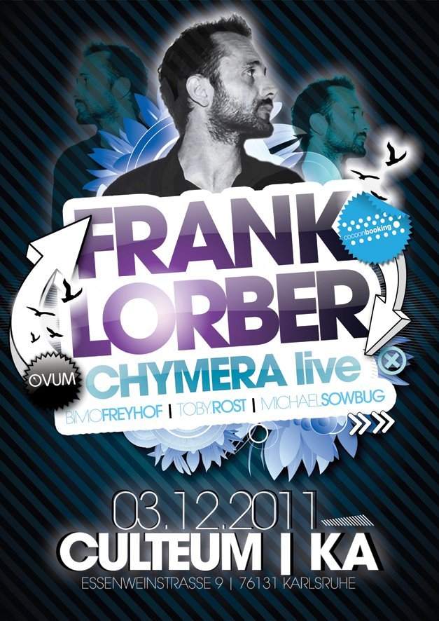 Frank Lorber & Chymera (Live) - Página frontal