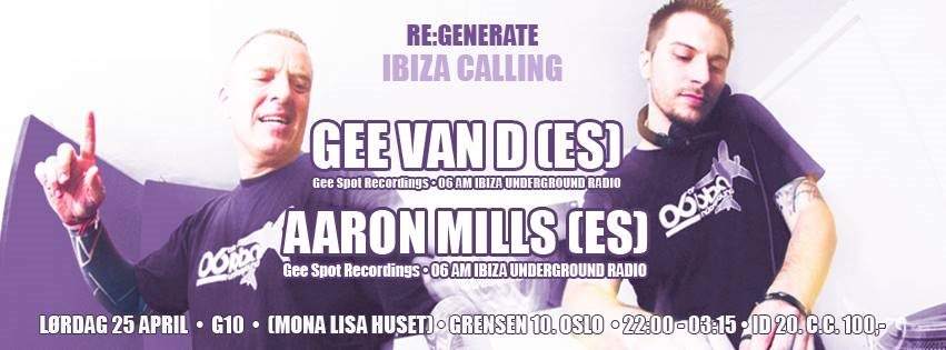 RE:Generate presents Ibiza Calling - Página frontal