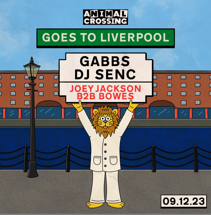Animal Crossing Goes To Liverpool - Página frontal