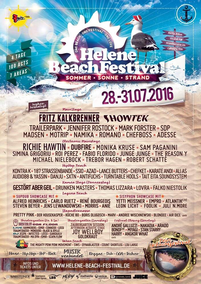 Helene Beach Festival - Página frontal