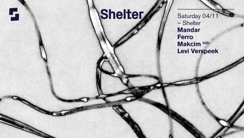 Shelter; Mandar, Ferro, Makcim b2b Levi Verspeek - Página frontal