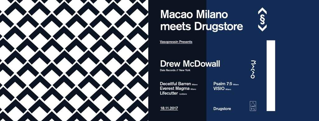 Macao Meets Drugstore presented by Vasopressin - Página frontal