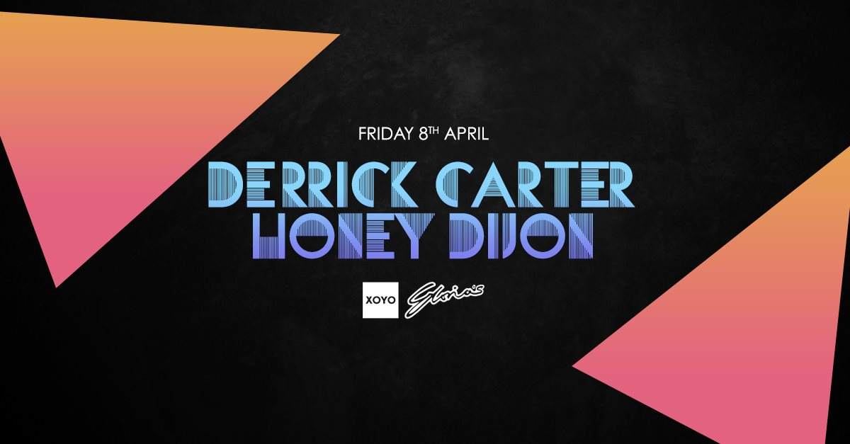 Gloria's with Derrick Carter + Honey Dijon - フライヤー表