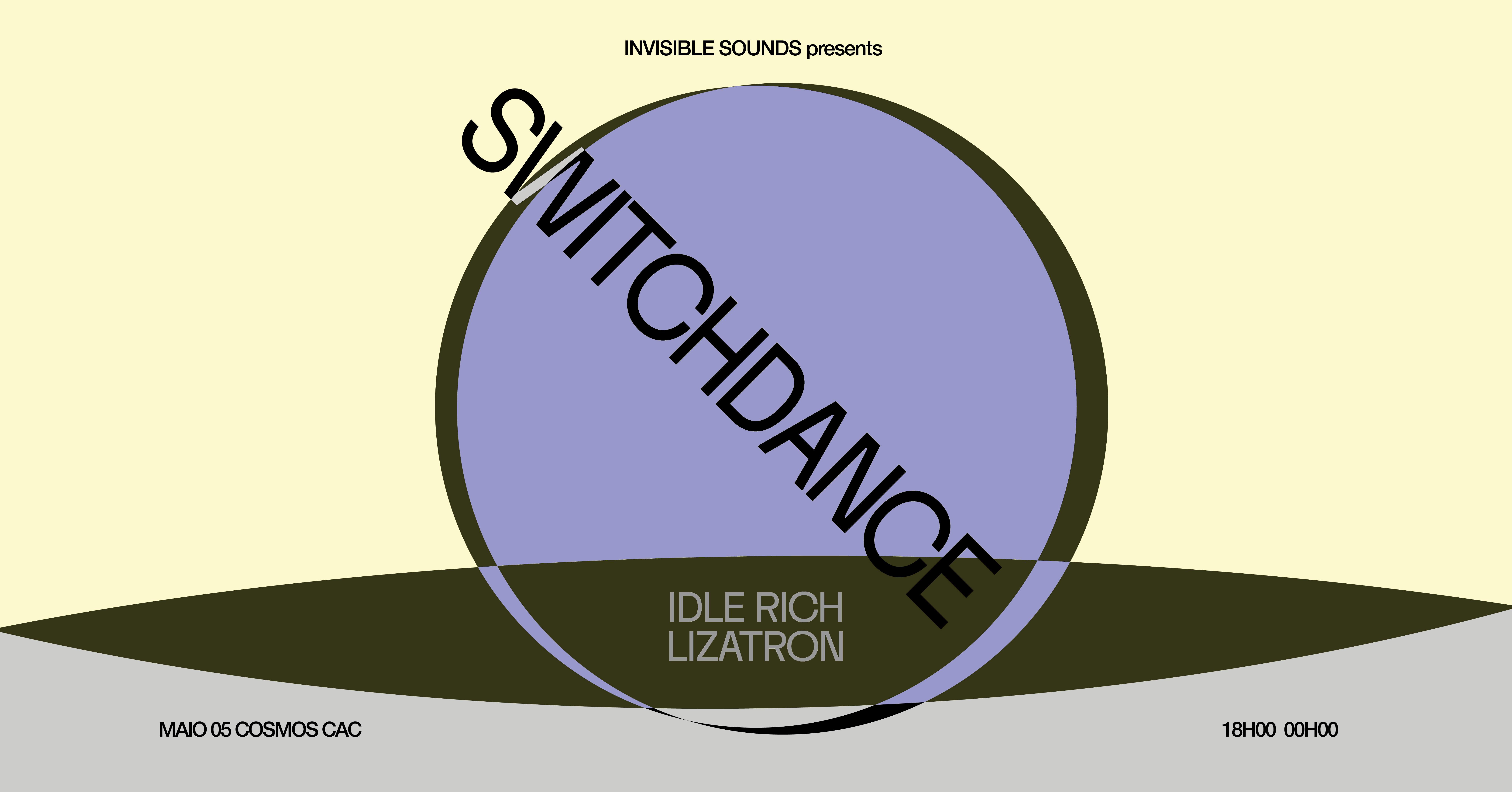 Switchdance + Invisible Sounds - フライヤー表
