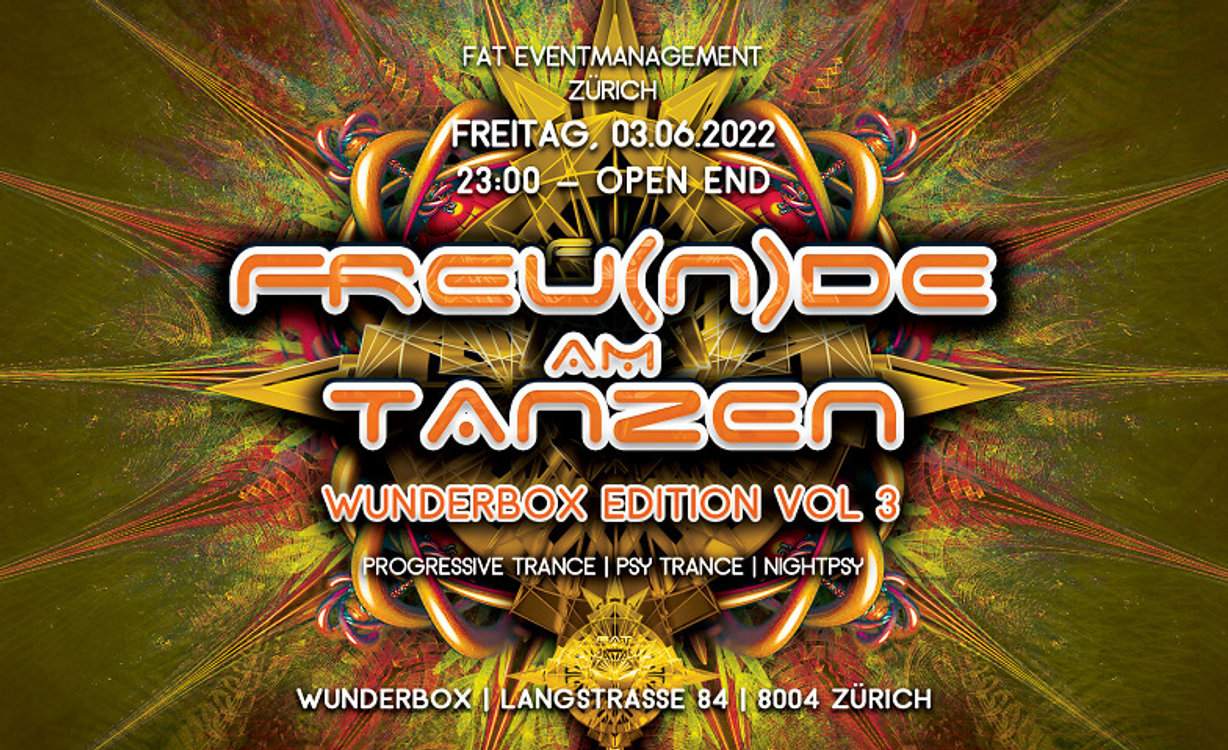 Freu(N)de am Tanzen - Wunderbox Edition Vol. 3 - フライヤー表