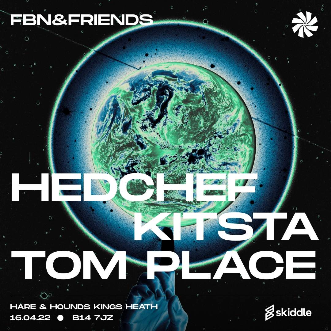 Fly By Night: Hedchef, Kitsta, Tom Place - フライヤー表