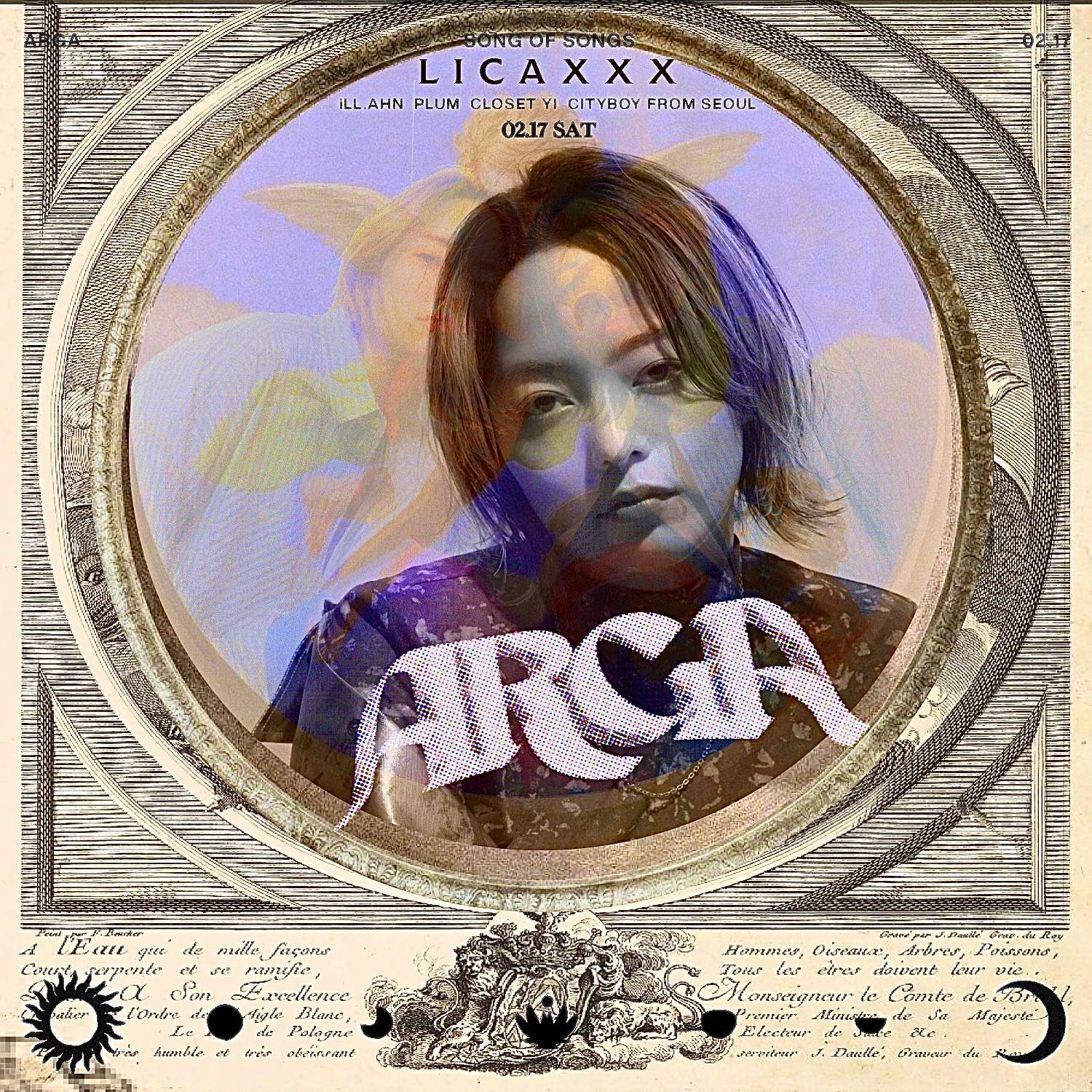 Licaxxx Seoul Tour - フライヤー表