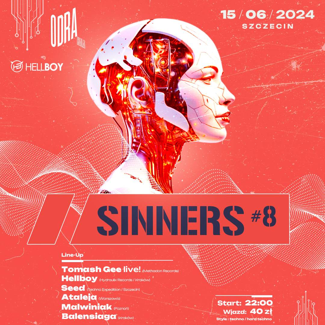 Sinners #8 - フライヤー表