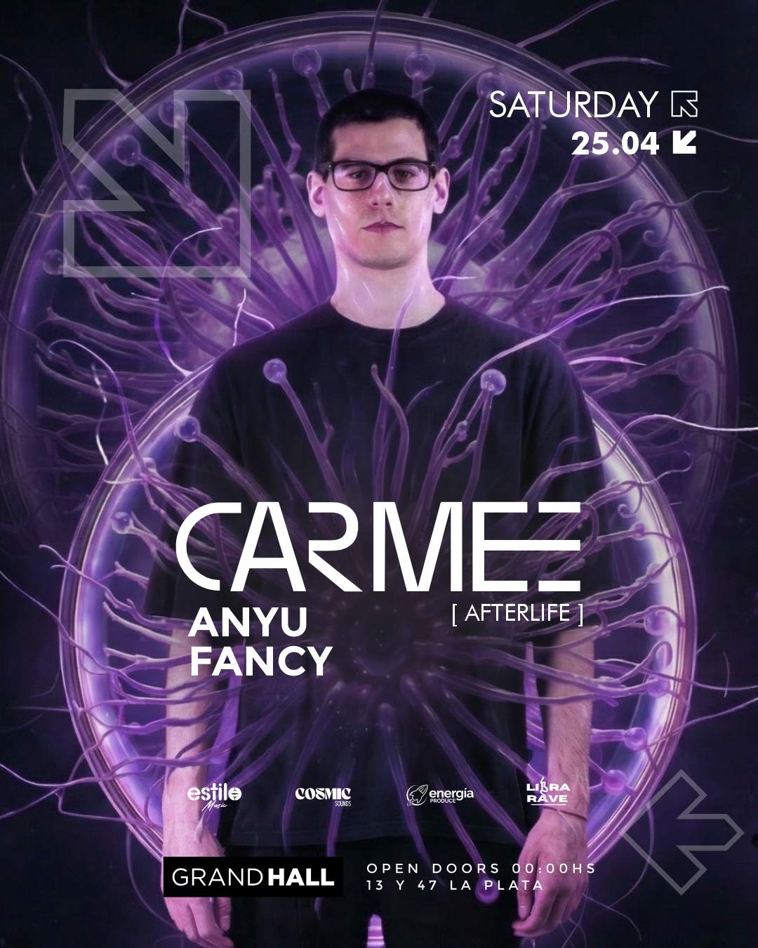 CARMEE & MORE ARTISTS - by COSMIC SOUNDS, LA PLATA at TBA - Grand Hall ...