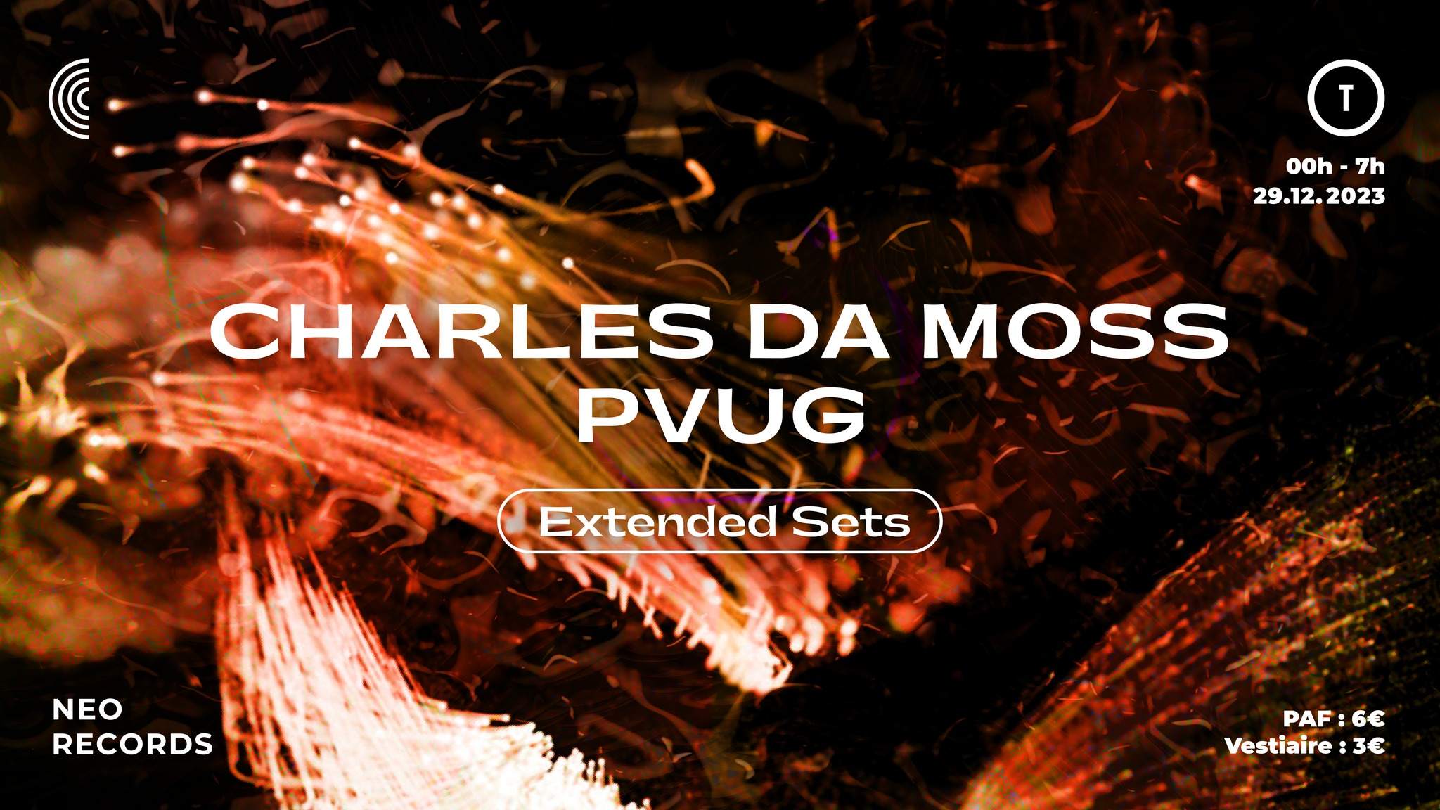 Neo Records: Charles Da Moss, PVUG, MEIZ.404, The Hiss - Página frontal