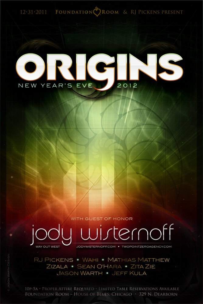 Origins Nye 2012 with Guest Of Honor - Jody Wisternoff - Página frontal
