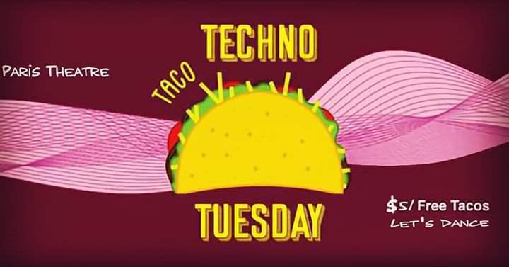 Taco Techno Tuesday Pdx - Página frontal