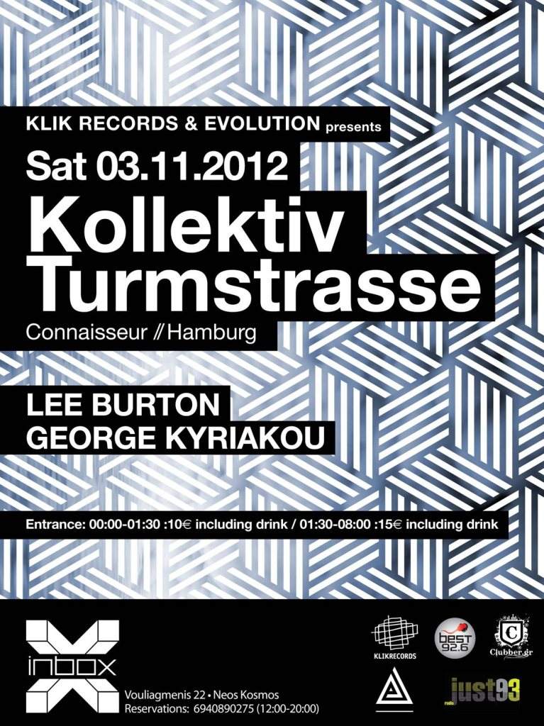 Klik Records & Evolution presents Kollektiv Turmstrasse - Página frontal