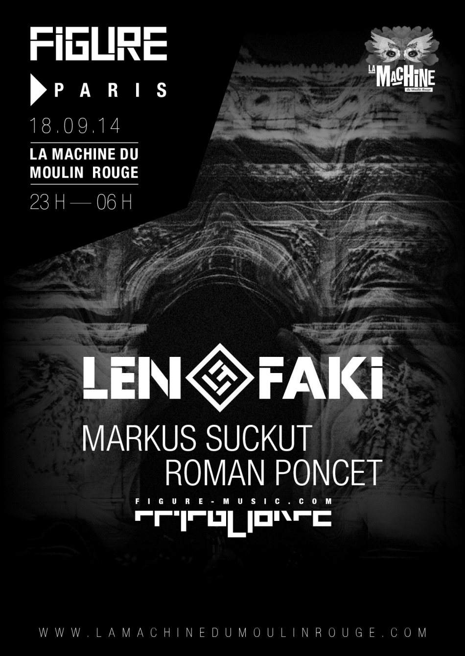 Figure Label Night with Len Faki, Markus Suckut & Roman Poncet - Página frontal