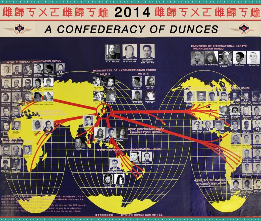 Sameheads NYE A Confederacy of Dunces - フライヤー表