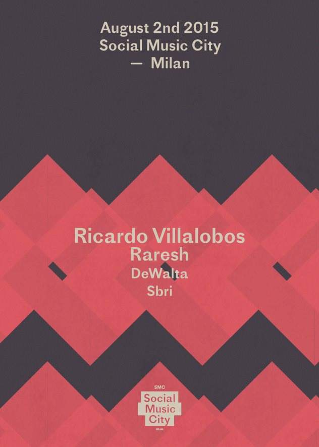 Social Music City with Ricardo Villalobos, Raresh & Dewalta - Página frontal