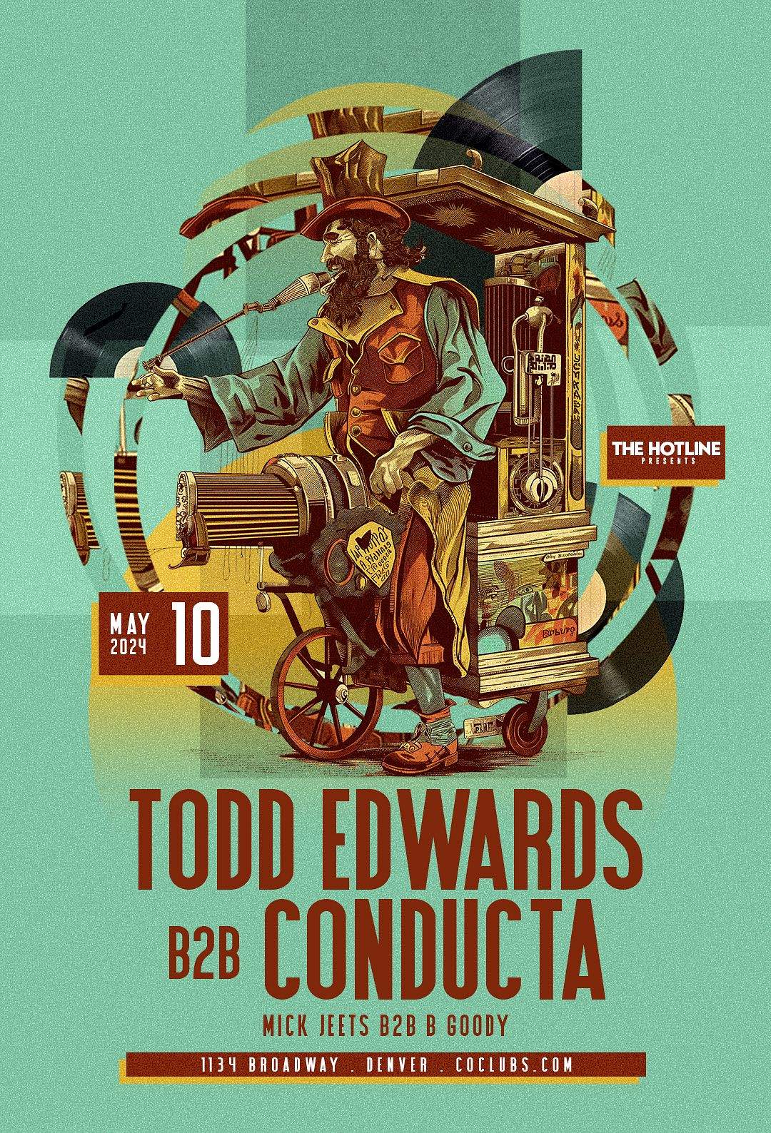 Todd Edwards B2B Conducta - フライヤー表