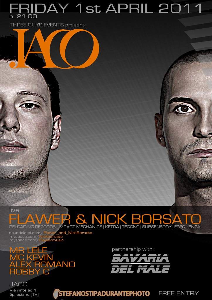 Flawer & Nick Borsato - Live Session - Página frontal