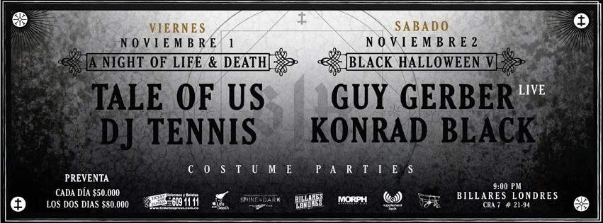 Black Halloween V: Guy Gerber & Konrad Black - Página frontal