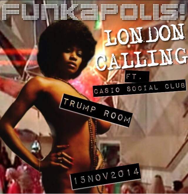 London Calling's Funkapolis - Página frontal