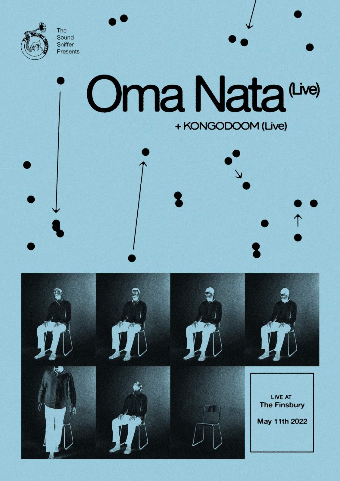 The Sound Sniffer presents: Oma Nata - フライヤー表