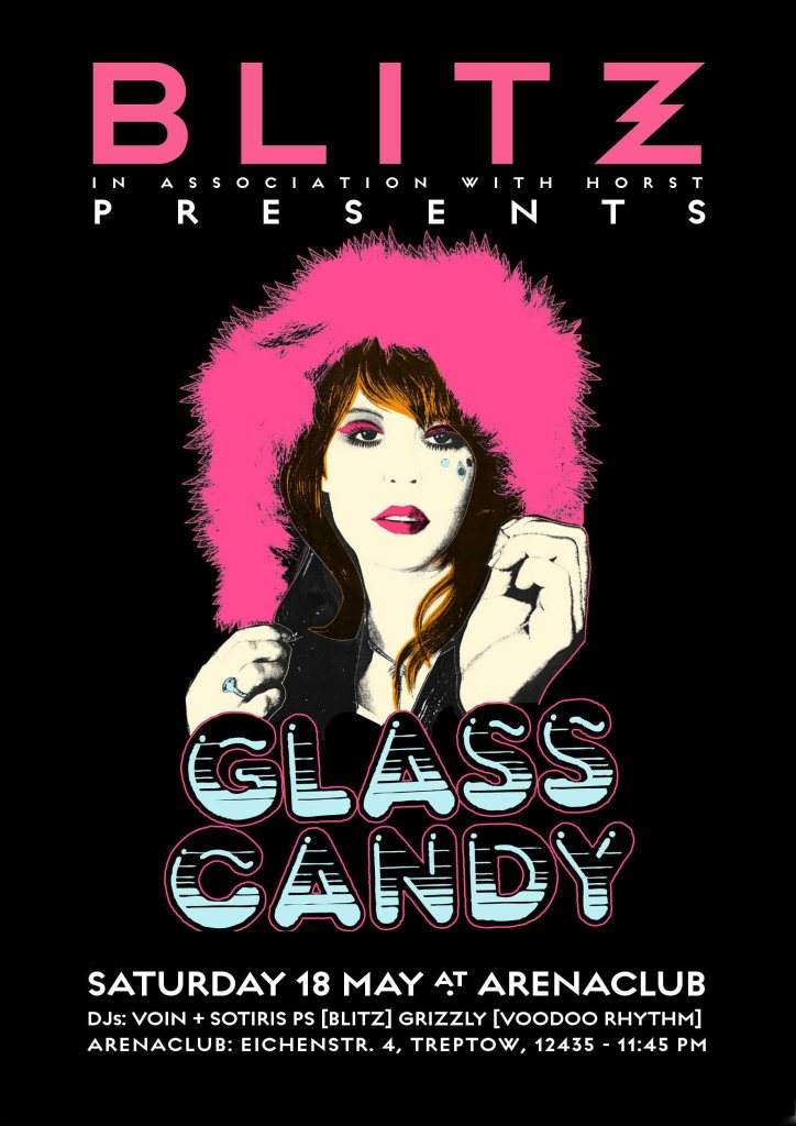 Cancelled - 22 presents: Glass Candy Live - Cancelled - Página frontal