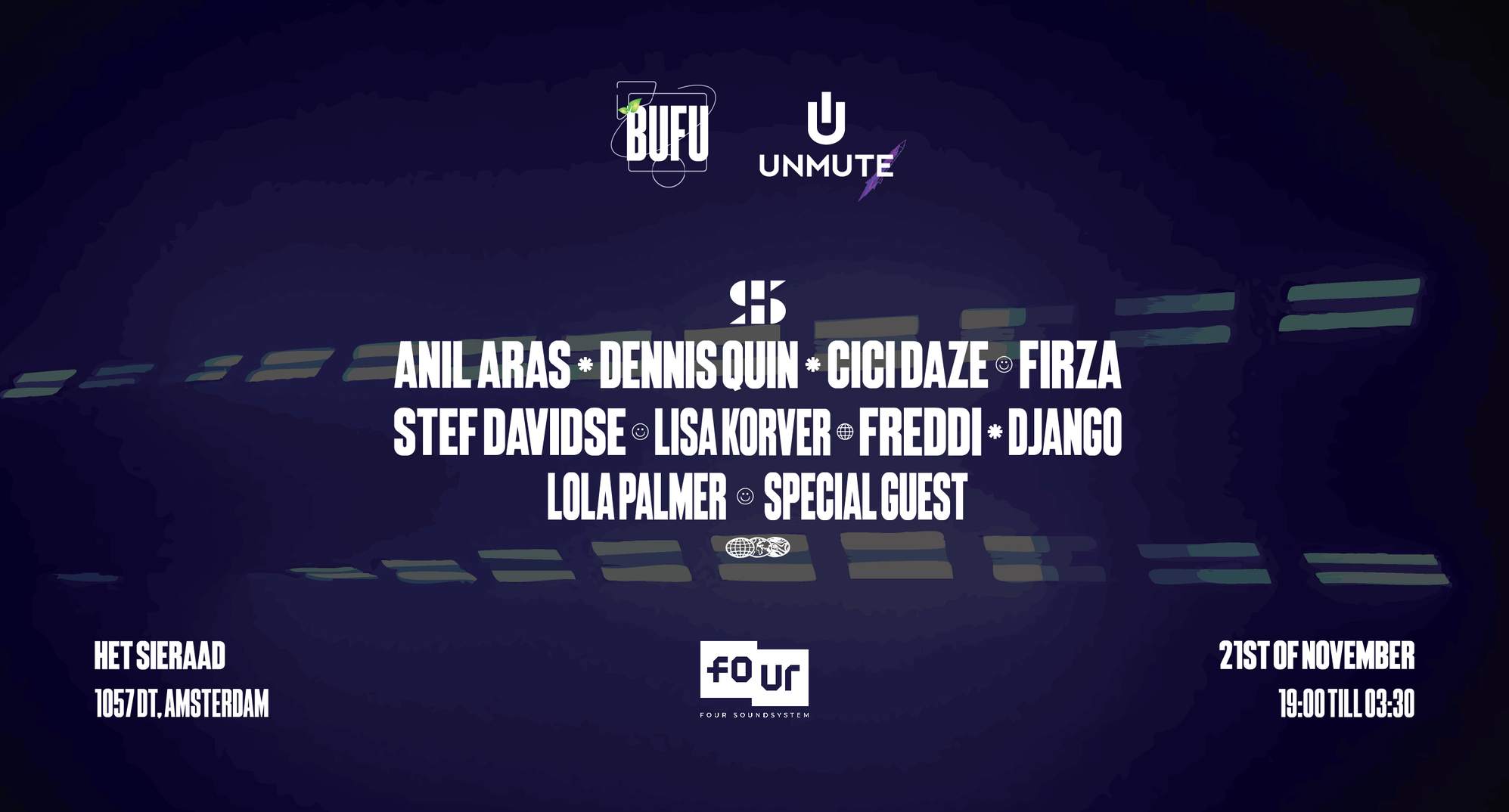 BUFU x Unmute at Het Sieraad, Amsterdam