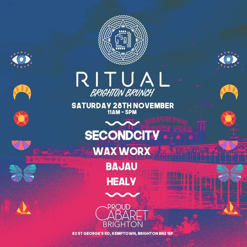 Ritual - Brighton Brunch with Secondcity - フライヤー表