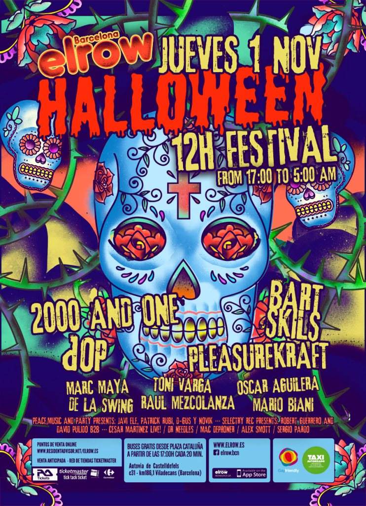 Halloween 12H Festival at elrow, Barcelona