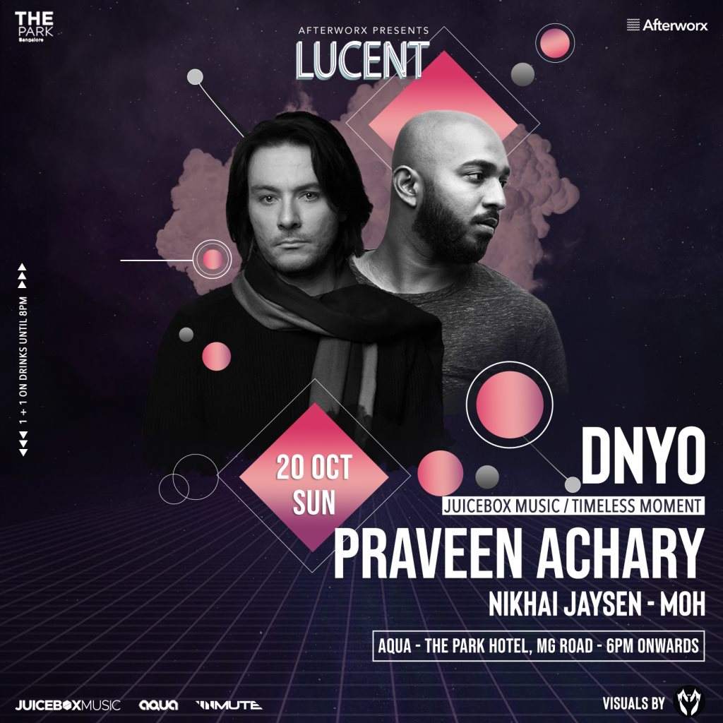 Lucent feat. Dnyo & Praveen Achary - フライヤー表