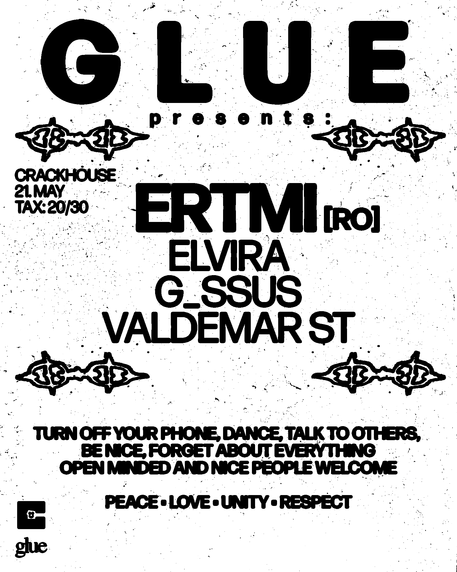 glue: Ertmi [RO] - フライヤー表
