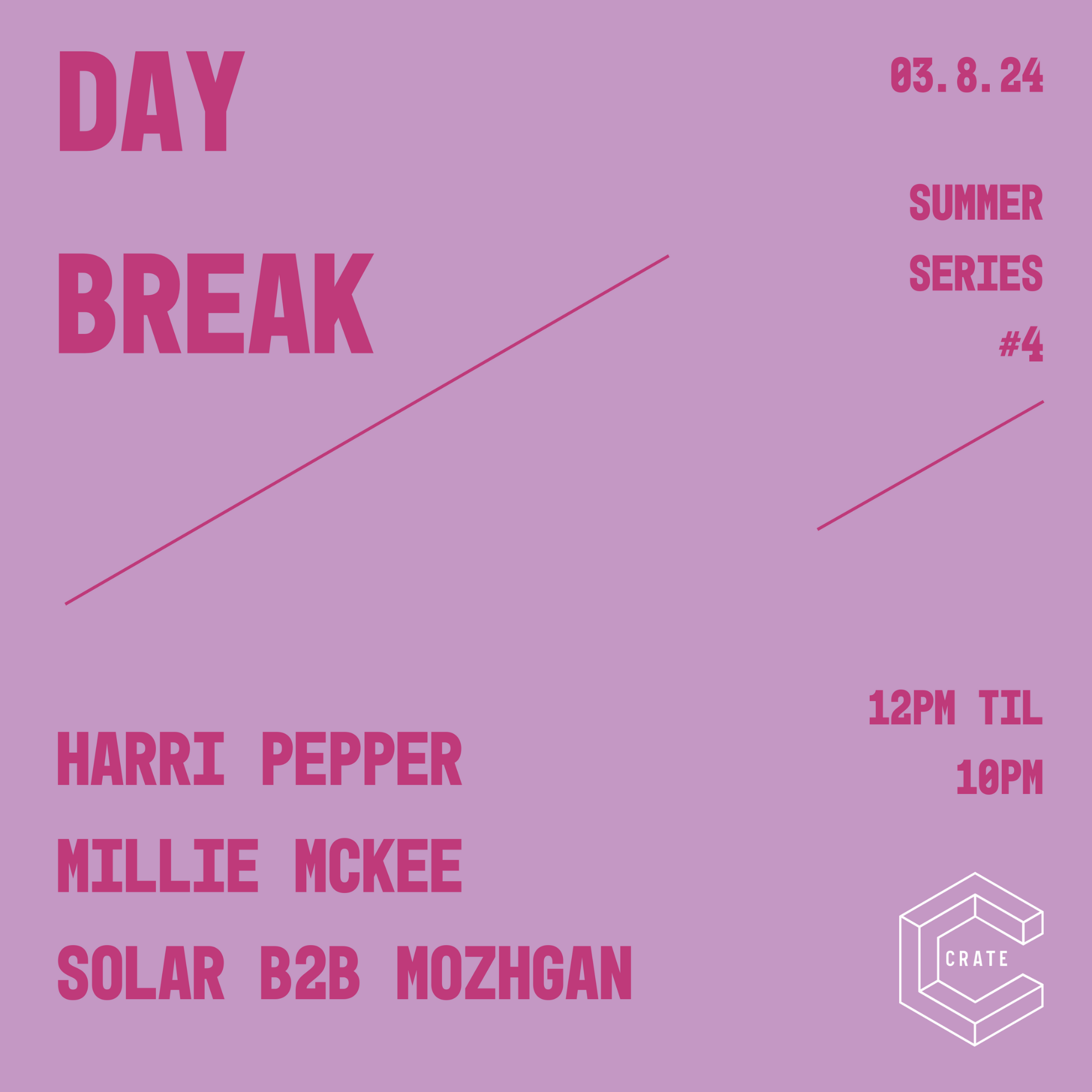 Day Break / Harri Pepper, Millie McKee, Solar b2b Mozhgan, Nathan Gregory Wilkins, Tia Cousins - Página frontal