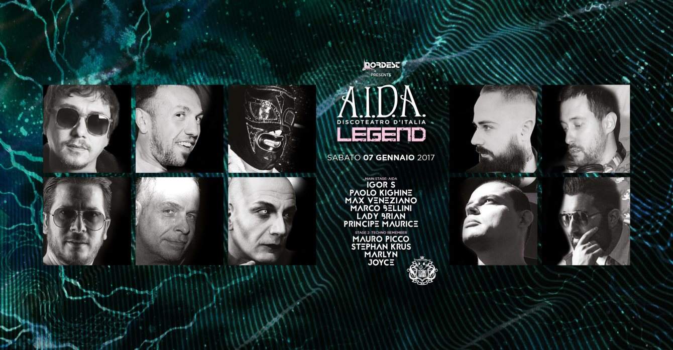 Aida Legend & Techno Remember - Página frontal