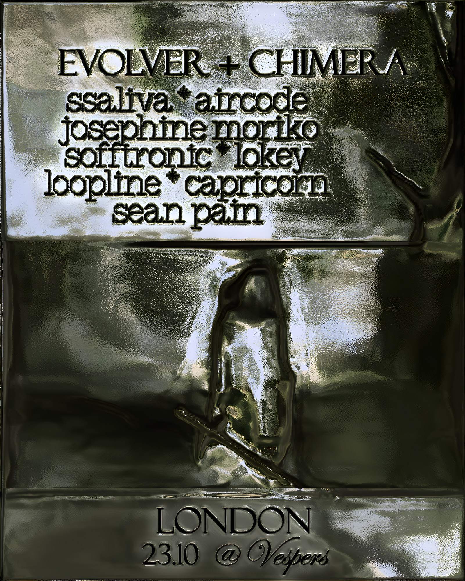 EVOLVER / CHIMERA en Vespers Club, London · Entradas