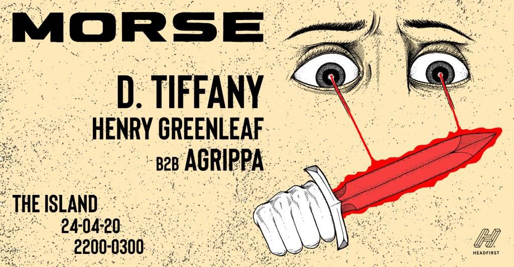 [CANCELLED]  - Morse: D. Tiffany, Henry Greenleaf b2b Agrippa - Página frontal